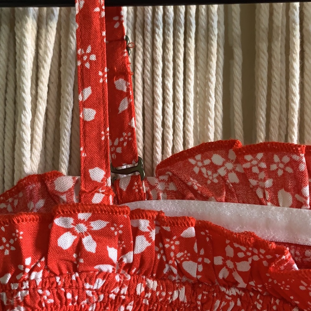 Red Roxy Tube Top - Picture 6 of 7